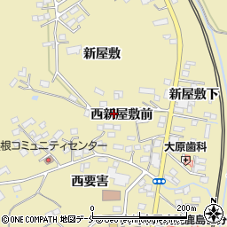 宮城県大崎市鹿島台平渡西新屋敷前周辺の地図