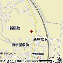 宮城県大崎市鹿島台平渡新屋敷3周辺の地図