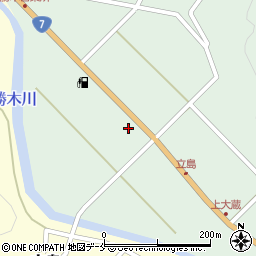 新潟県村上市下大蔵46周辺の地図