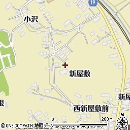 宮城県大崎市鹿島台平渡新屋敷周辺の地図