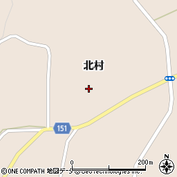 宮城県石巻市北村金堂一周辺の地図