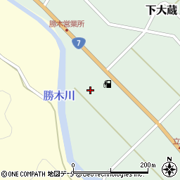 新潟県村上市下大蔵35周辺の地図