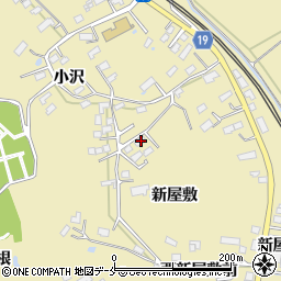 宮城県大崎市鹿島台平渡新屋敷15周辺の地図