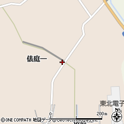 宮城県石巻市北村俵庭一28周辺の地図