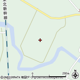 宮城県黒川郡大郷町大松沢新袖町周辺の地図