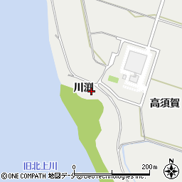 宮城県石巻市東福田川渕周辺の地図