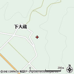 新潟県村上市下大蔵803周辺の地図