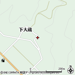 新潟県村上市下大蔵806周辺の地図