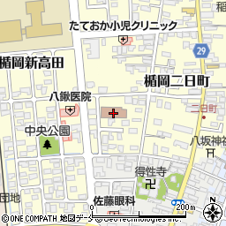 村山市役所　楯岡地域市民センター周辺の地図