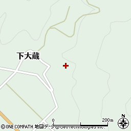 新潟県村上市下大蔵795周辺の地図