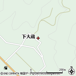 新潟県村上市下大蔵789周辺の地図