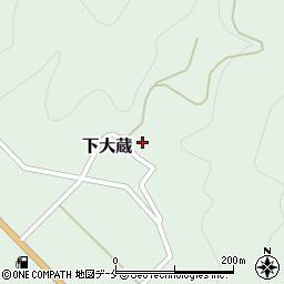 新潟県村上市下大蔵787周辺の地図