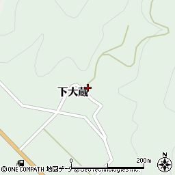 新潟県村上市下大蔵786周辺の地図