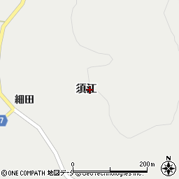 宮城県石巻市須江周辺の地図