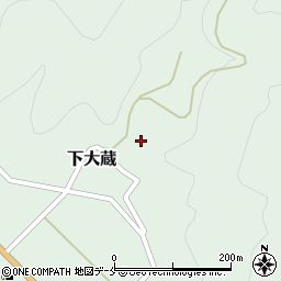 新潟県村上市下大蔵782周辺の地図