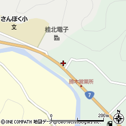 新潟県村上市下大蔵130周辺の地図