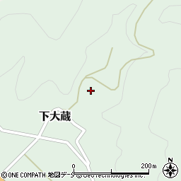 新潟県村上市下大蔵777周辺の地図
