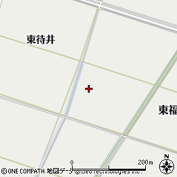 宮城県石巻市東福田周辺の地図