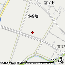 宮城県石巻市東福田（小谷地）周辺の地図