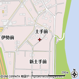 宮城県石巻市鹿又土手前周辺の地図