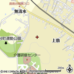 宮城県大崎市鹿島台平渡上敷周辺の地図