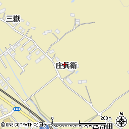 宮城県大崎市鹿島台平渡庄兵衛周辺の地図