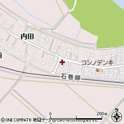 宮城県石巻市鹿又新内田2の地図 住所一覧検索 地図マピオン