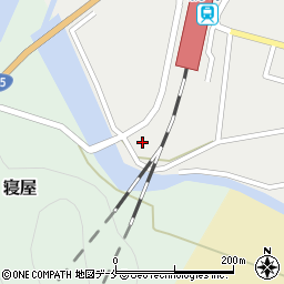 勝木川鮭鱒組合周辺の地図
