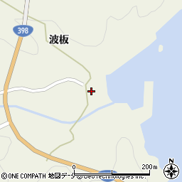 宮城県石巻市雄勝町分浜波板102周辺の地図