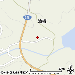 宮城県石巻市雄勝町分浜波板27周辺の地図