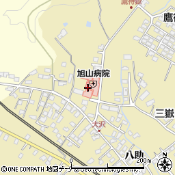 旭山病院周辺の地図