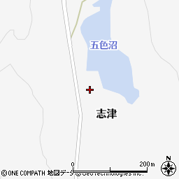 山形県西村山郡西川町志津20周辺の地図