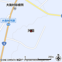 宮城県黒川郡大衡村大衡河原周辺の地図