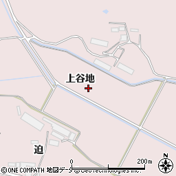 宮城県大崎市鹿島台木間塚（上谷地）周辺の地図