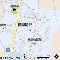 山形県村山市楯岡湯沢周辺の地図