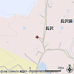 宮城県大崎市鹿島台木間塚（長沢）周辺の地図