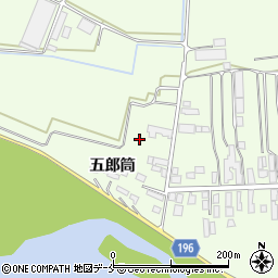 宮城県石巻市小船越五郎筒周辺の地図
