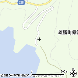 宮城県石巻市雄勝町桑浜桑浜76-1周辺の地図