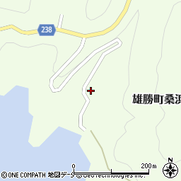 宮城県石巻市雄勝町桑浜桑浜40周辺の地図