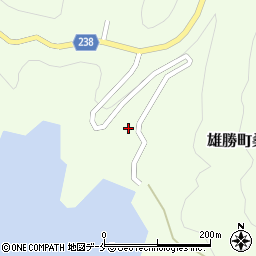宮城県石巻市雄勝町桑浜桑浜38-4周辺の地図