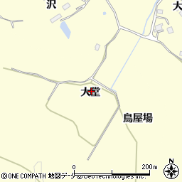宮城県大崎市鹿島台広長大堂周辺の地図