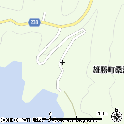 宮城県石巻市雄勝町桑浜桑浜41-1周辺の地図