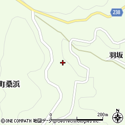 宮城県石巻市雄勝町桑浜周辺の地図