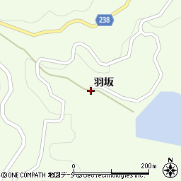 宮城県石巻市雄勝町桑浜羽坂93周辺の地図