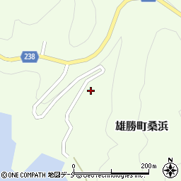 宮城県石巻市雄勝町桑浜桑浜52-3周辺の地図