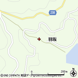 宮城県石巻市雄勝町桑浜羽坂92周辺の地図