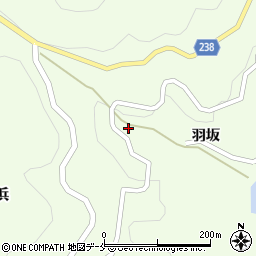 宮城県石巻市雄勝町桑浜羽坂85周辺の地図