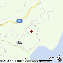 宮城県石巻市雄勝町桑浜羽坂32周辺の地図