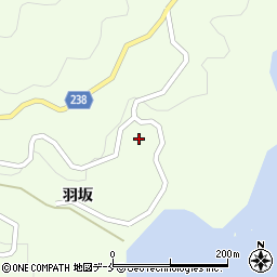 宮城県石巻市雄勝町桑浜羽坂31周辺の地図