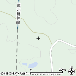 宮城県黒川郡大郷町大松沢一ノ沢西沢周辺の地図